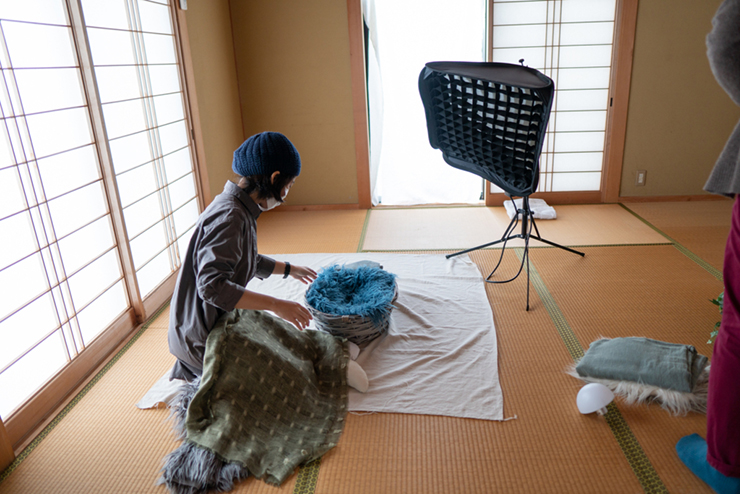 セッティング風景